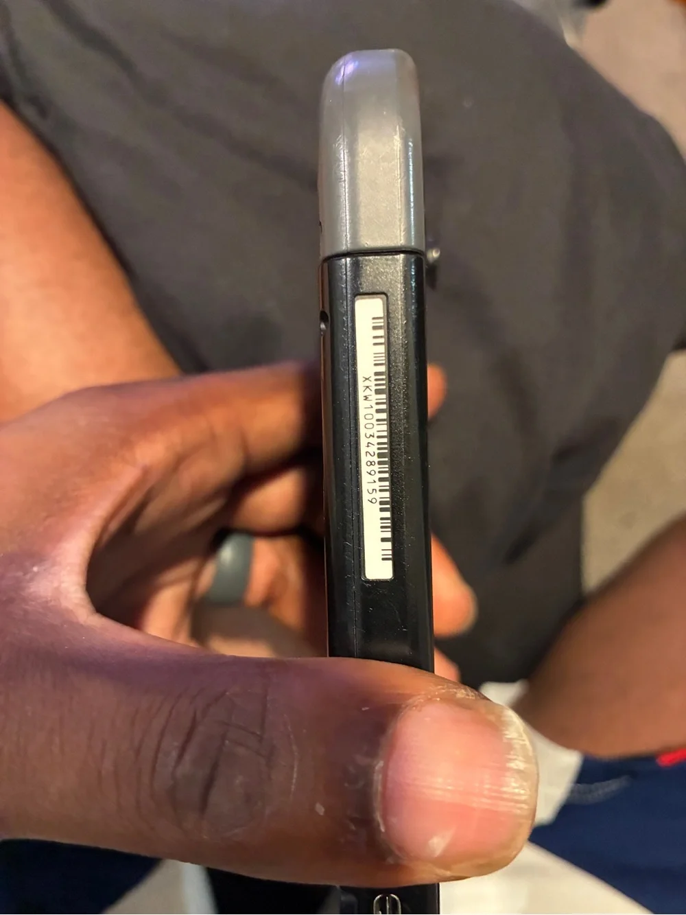 Nintendo Switch - Black Console Back